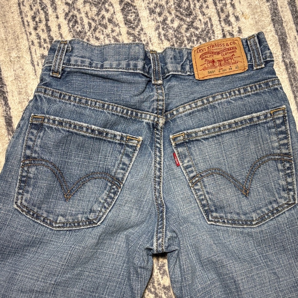 Levi's Men's Light Blue Relaxed Straight Jeans - Picture 3 of 4